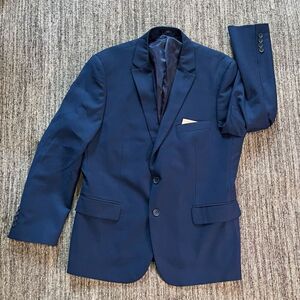 Giorgio Fiorelli Men’s Size 42 Vent Nopleat 2 Button Jacket Blue Sport‎ Coat